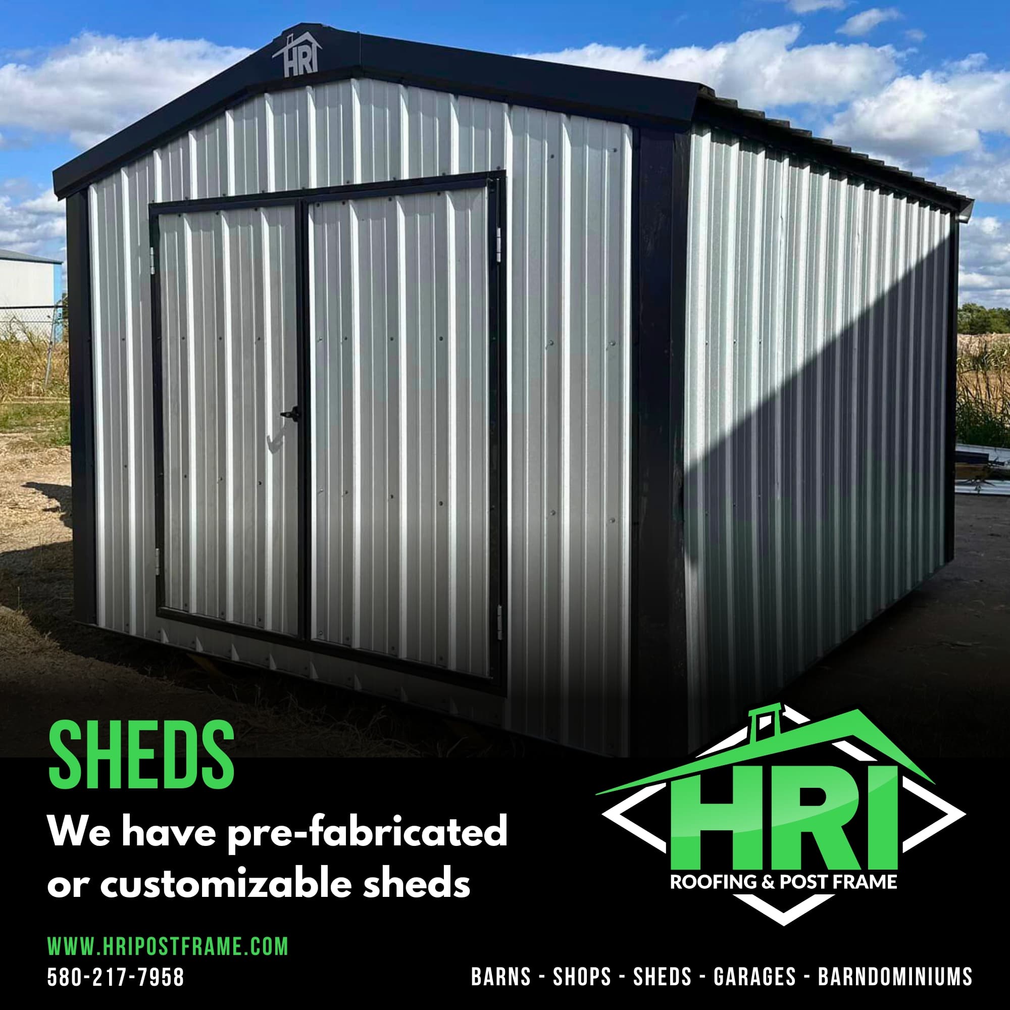 Customizable and Pre-Fabricated Sheds for Every Need
