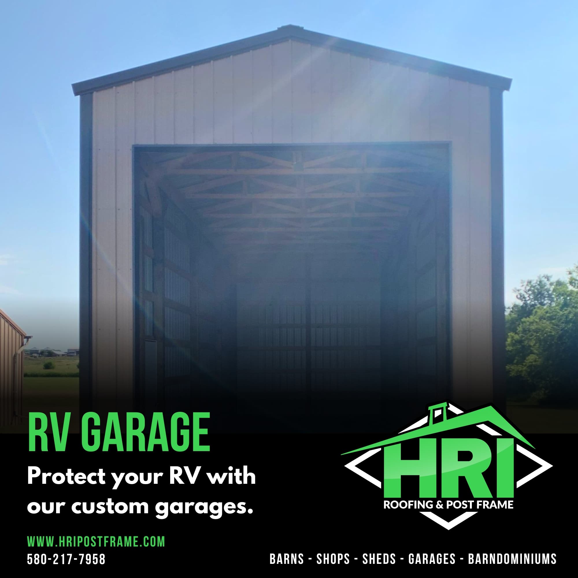 Protect Your RV with Our Custom Garages