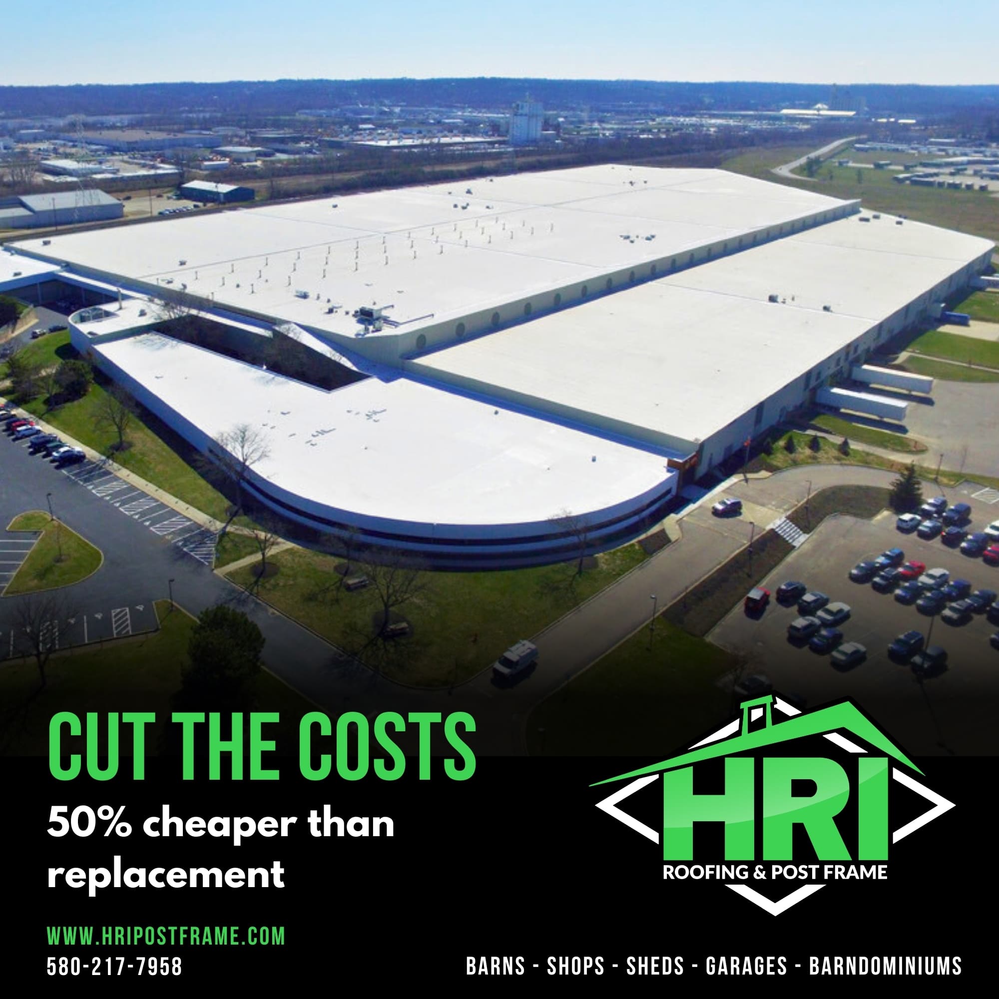 Save Big with HRI Silicone Roof Coating!