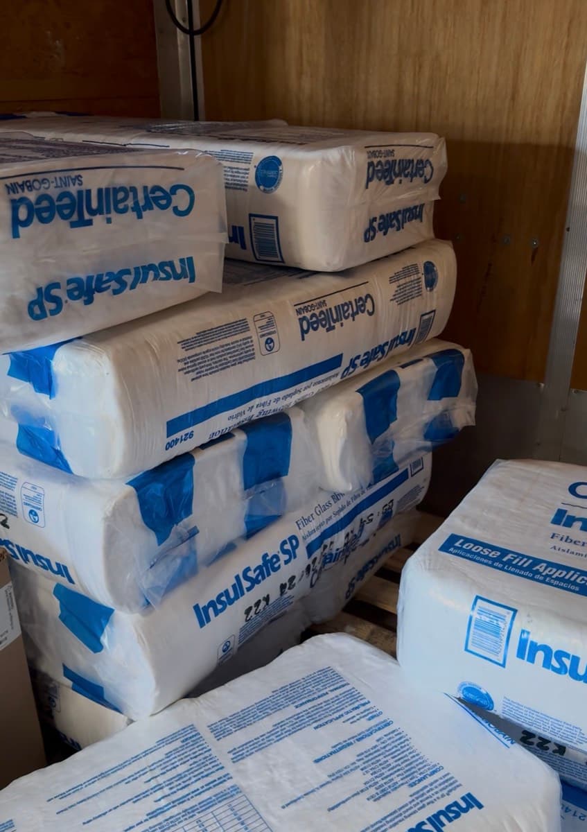 HRI blown-in insulation project 4