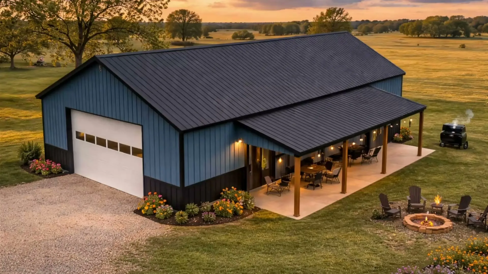 The Work & Relax — 30' x 50'