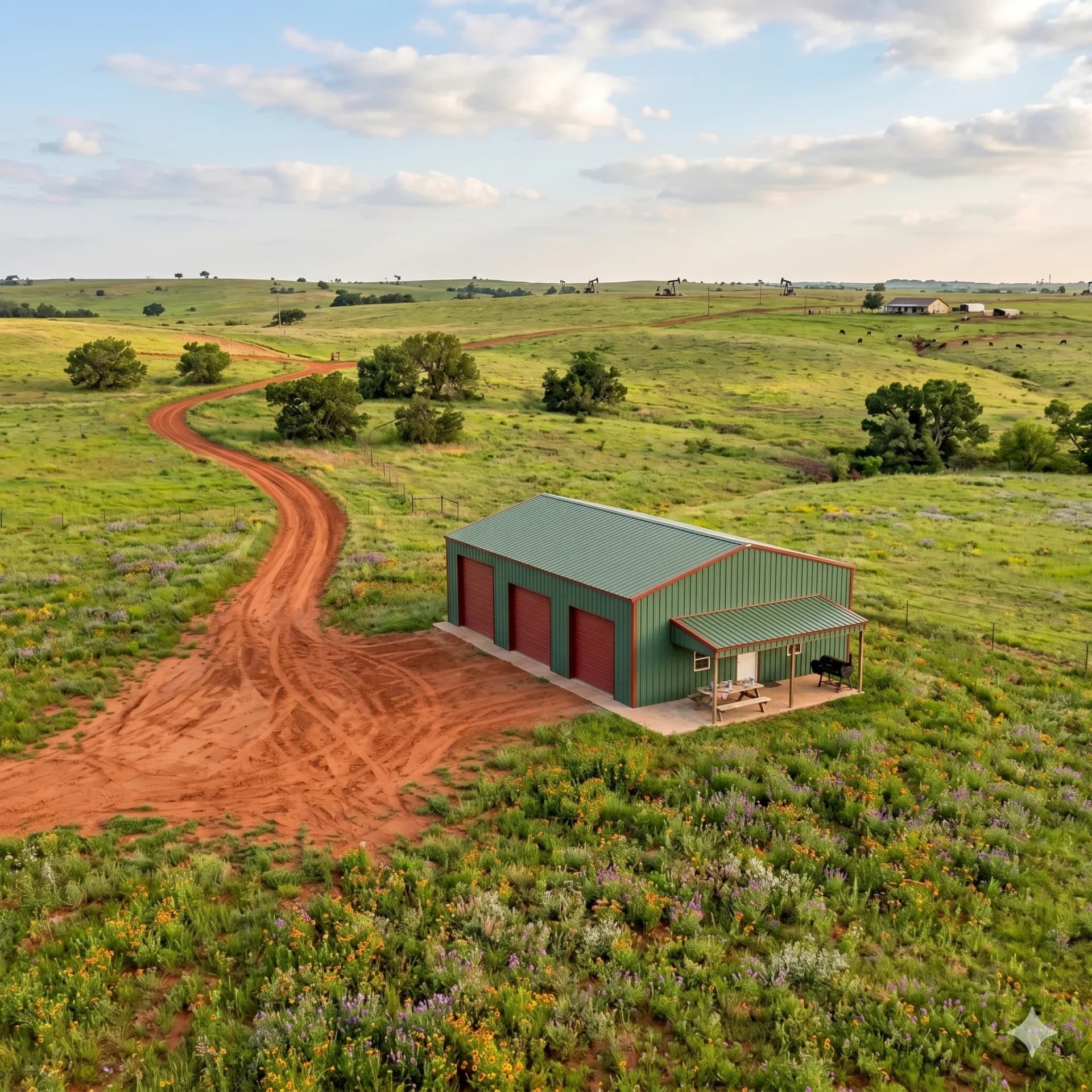 The Three Bay Shop — 50' x 60' Shop